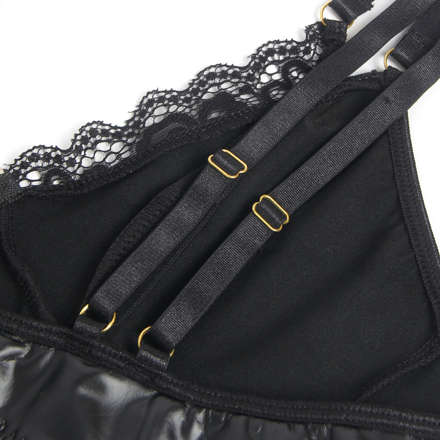 Mirelle™ | Leren Lingerie