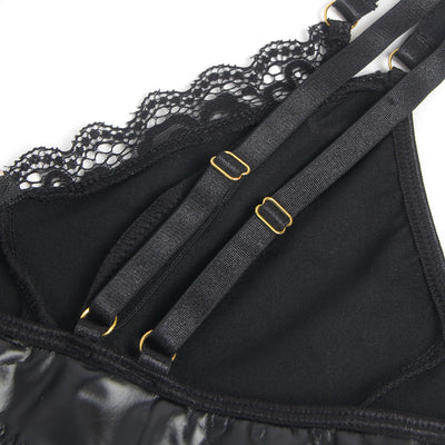 Mirelle™ | Leren Lingerie