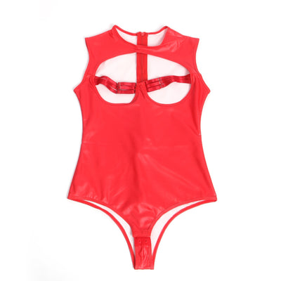 Selena Rouge™ | Leren Lingerie