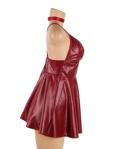 Valentina Noire™ | Leren Lingerie