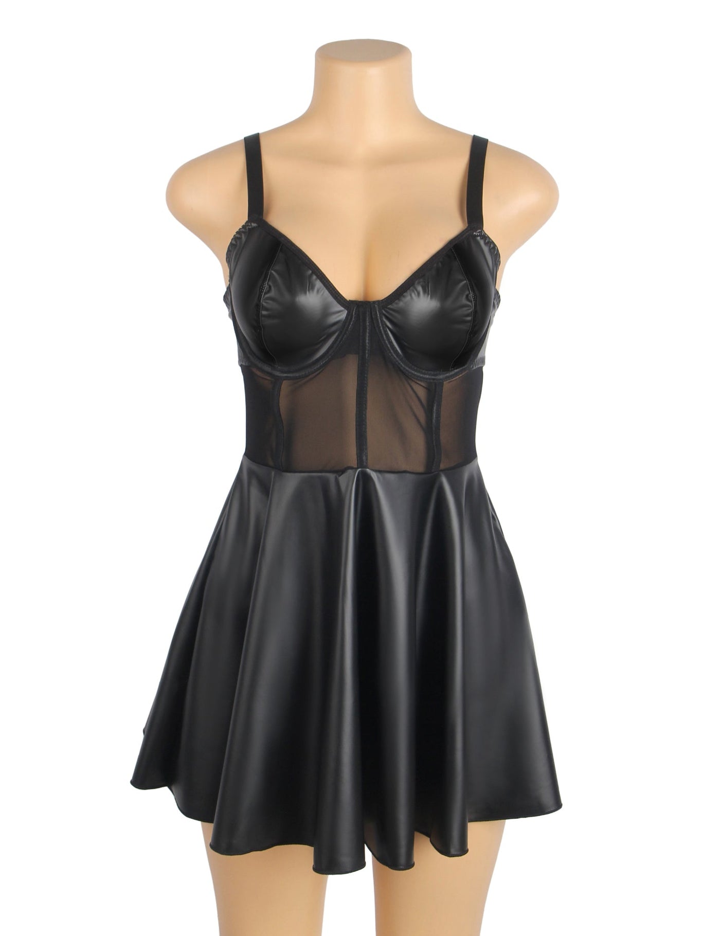 Isabella Valentina™ | Leren Lingerie Set