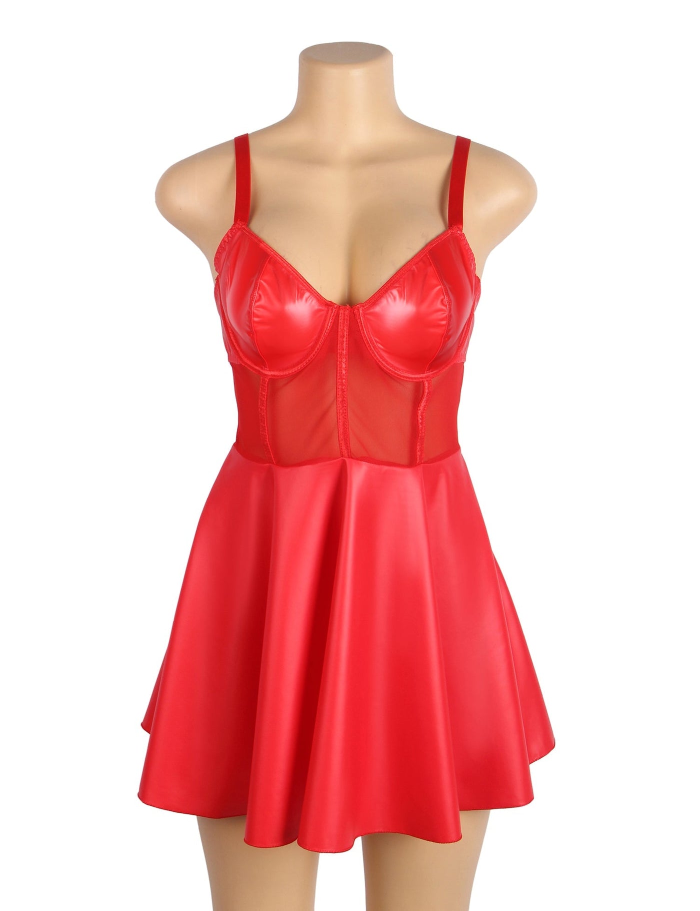 Isabella Valentina™ | Leren Lingerie Set